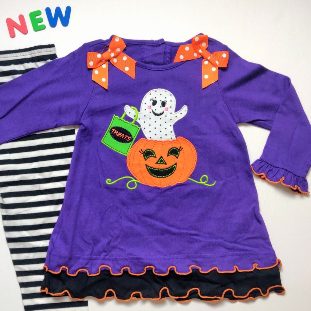 ❄️NWT❄️Ghost Shirt Leggings 2T